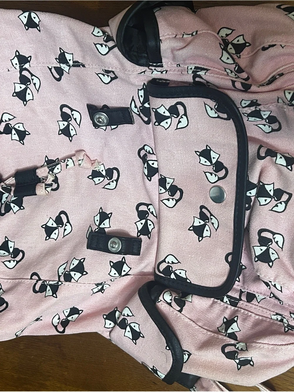 Candies fox backpack pink